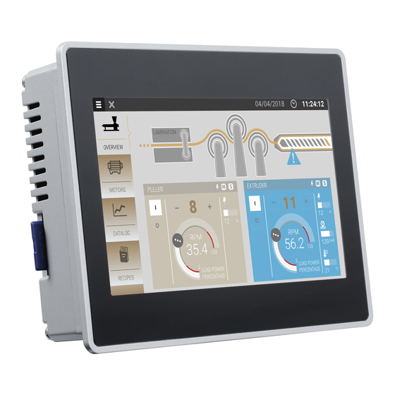 Exor eTOP 500 Series Operating Instructions Manual