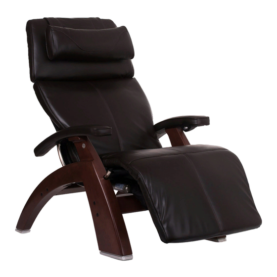 Human Touch Perfect Chair omni-motion classic PC-610 Use & Care Manual