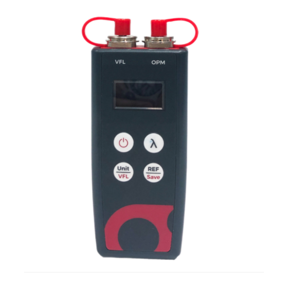 Ascentac OPM110 Optical Power Meter Manuals