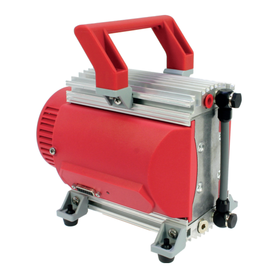 Pfeiffer Vacuum MVP 030-3 DC Operating Instructions Manual