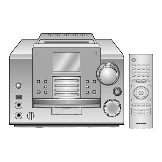 Samsung MM-VB9 Instruction Manual