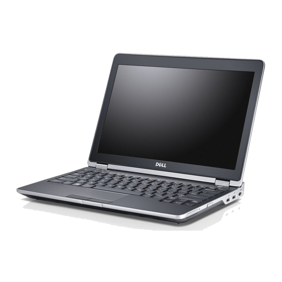 Dell Latitude E6220 Business Laptop Manuals