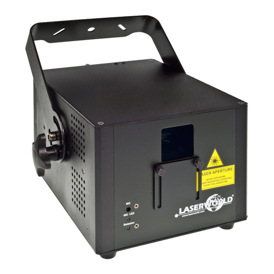 Laserworld CS-2000RGB FX Manuals