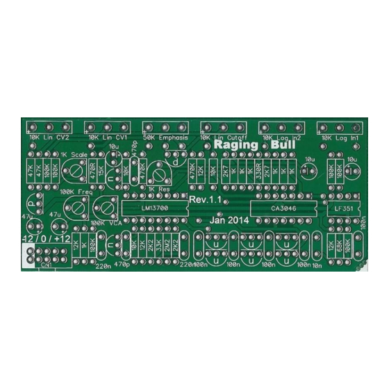 Frequency Central Raging Bull Build Documentation