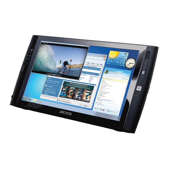 Archos 9 PCtablet Faq