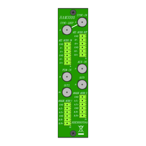 Albalá Ingenieros HAM3000C03 Manual