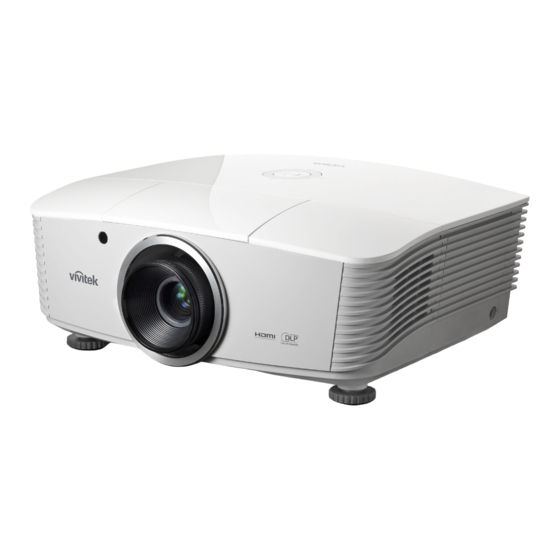 Vivitek D5190HD-WNL User Manual