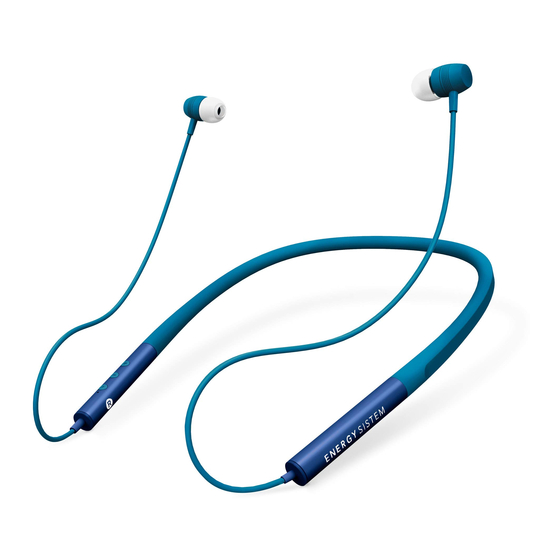 ENERGY SISTEM Neckband 3 Bluetooth User Manual