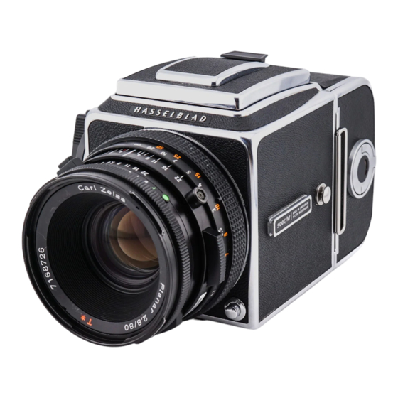 Hasselblad 500C/M Instruction Manual