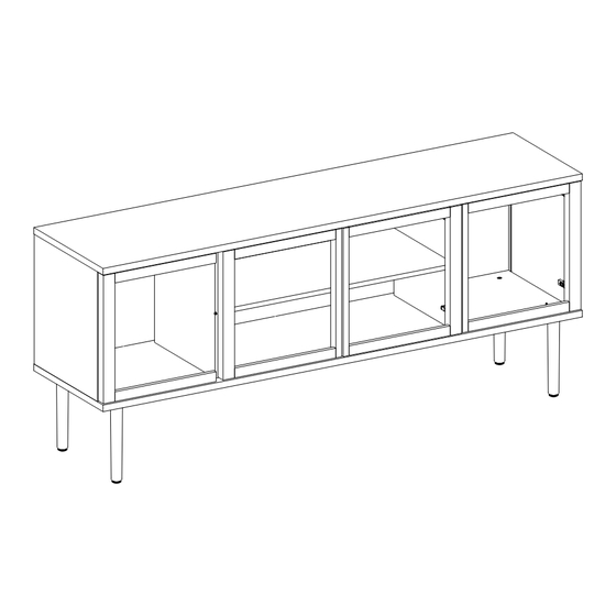 Woodman Lidia 49698738 Assembly Instructions Manual