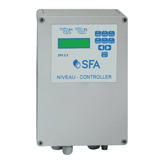 SFA ZPS 2.3 Operating & Installation Manual