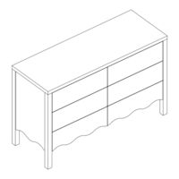 Mocka Malena Six Drawer Assembly Instructions Manual