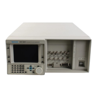 Tektronix HFS 9010 User Manual