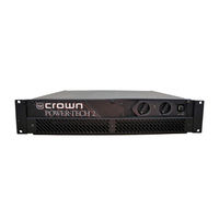 Crown POWER-TECH 1 Reference Manual