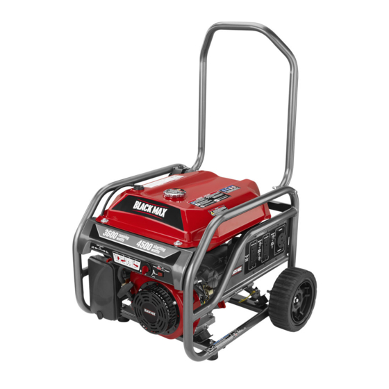 Black Max BM903600 Operator's Manual