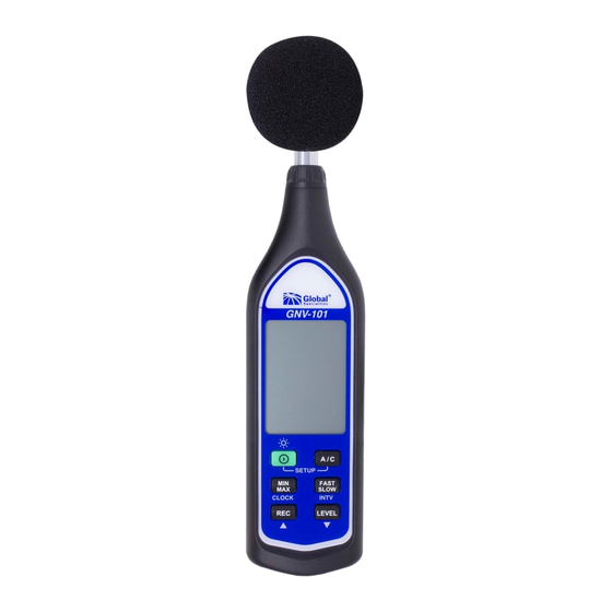 Global Specialties GNV-101 User Manual