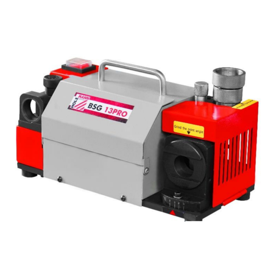 HOLZMANN MASCHINEN BSG13PRO User Manual