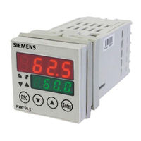 Siemens RWF50.3 User Manual