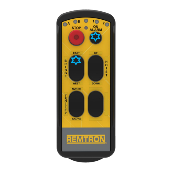 Cattron Remtron OCUs Quick Start Manual