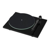 Pro-Ject Audio Systems T1 EVO Manual