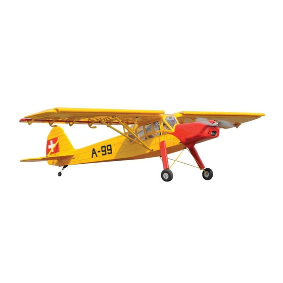 Black Horce Model Fieseler FI156C Storch-EP Instruction Manual