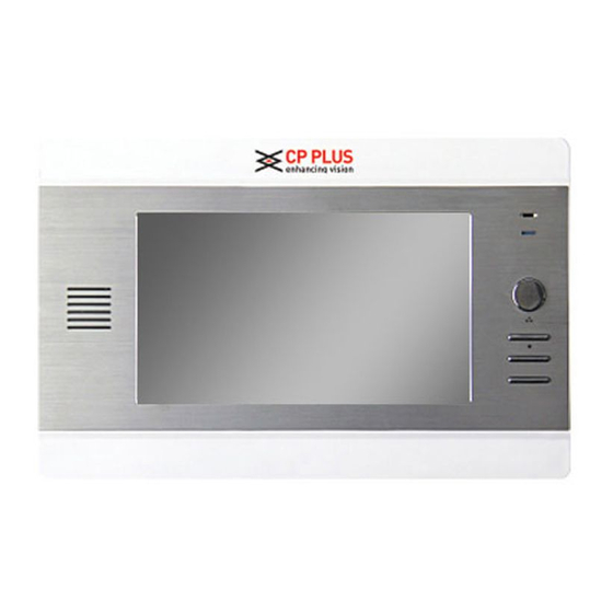 CP Plus CP-VK70S-VP Video Door Phone Manuals