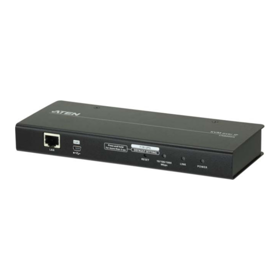 ATEN CN8000A Manuals