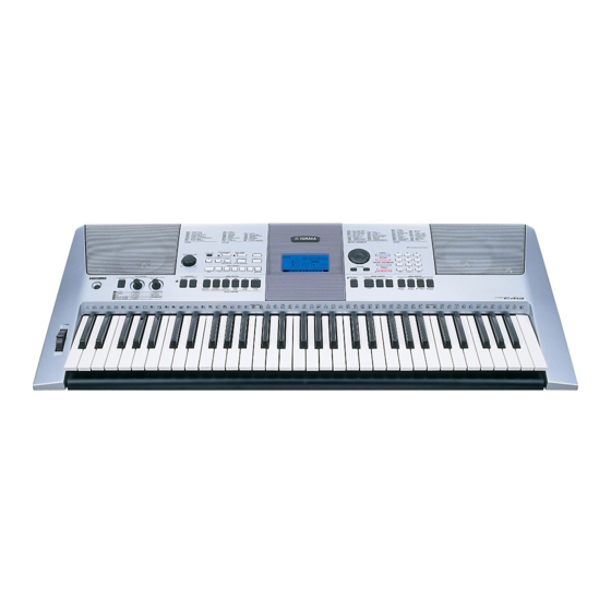 Yamaha PSR-E413 Service Manual