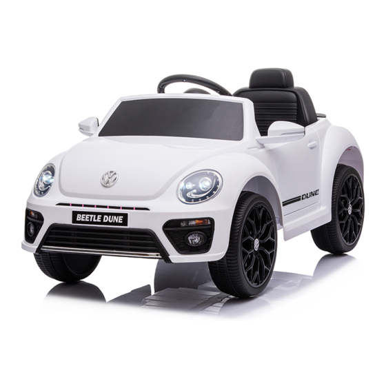 Supertrax Volkswagen Beetle Installation And Operation Instructions Manual