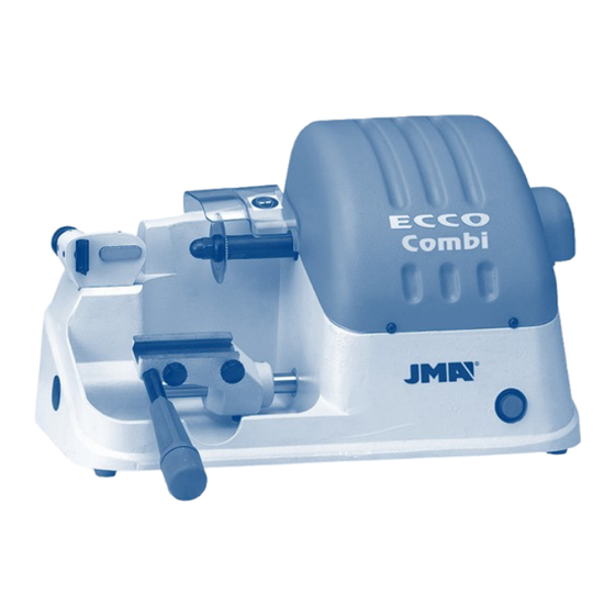 JMA ECCO-COMBI Instruction Manual