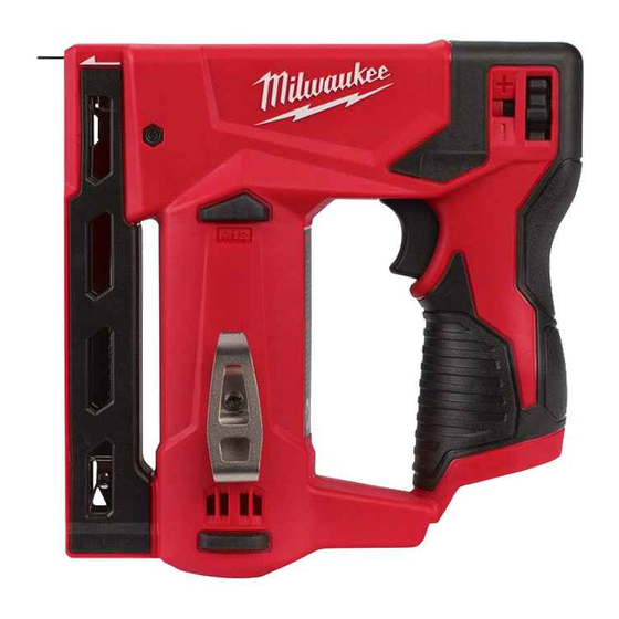 Milwaukee M12 BST Original Instructions Manual