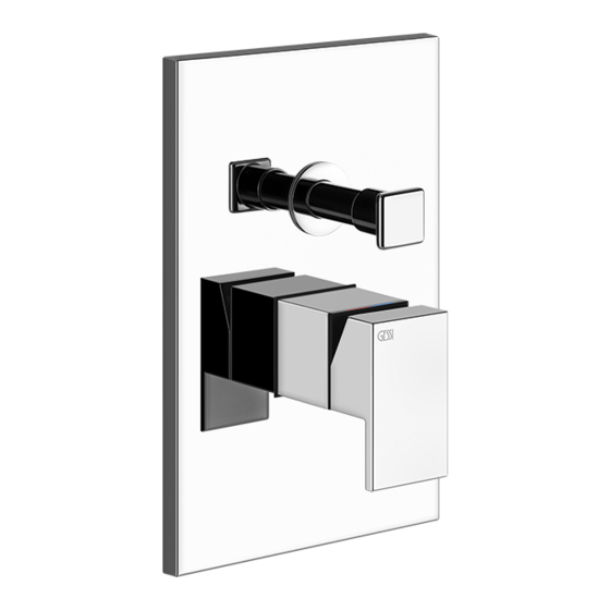 Gessi RETTANGOLO 44604 Manual