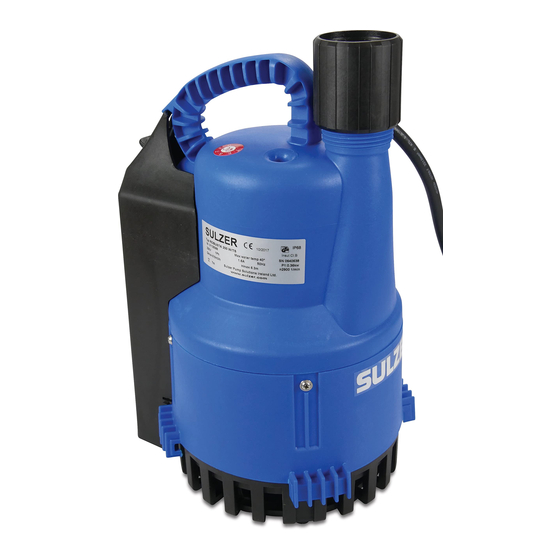 Sulzer ABS Robusta 200 Installation And Operating Instructions Manual