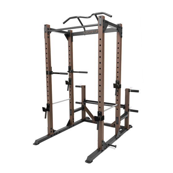 Marcy MONSTER CAGE STB-98005 Assembly Manual