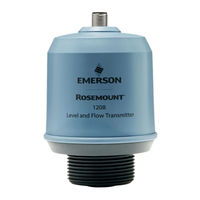 Emerson Rosemount 1208A Quick Start Manual