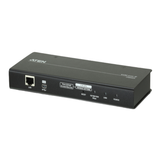 ATEN CN8000A User Manual