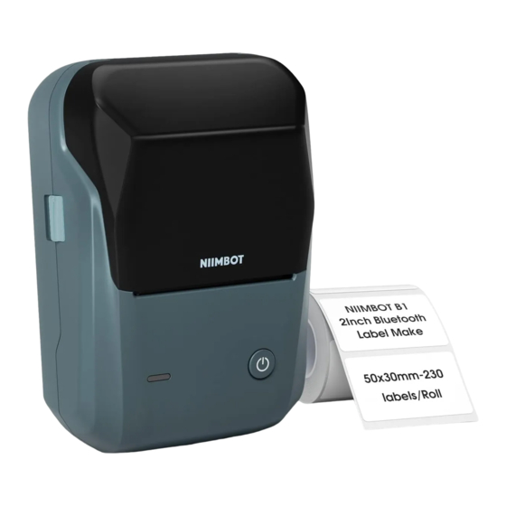 NIIMBOT B1 Quick Start Manual
