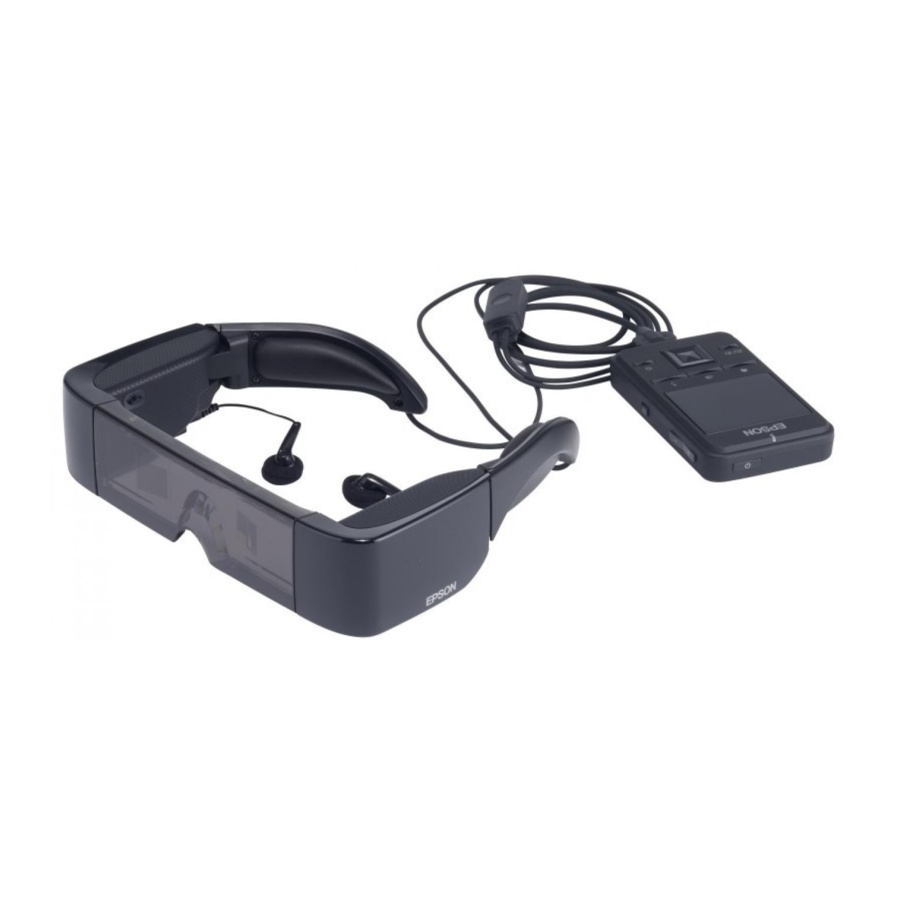 Epson Moverio BT-100, V11H423020 - Smart Glasses for Hands-Free Visual Manual