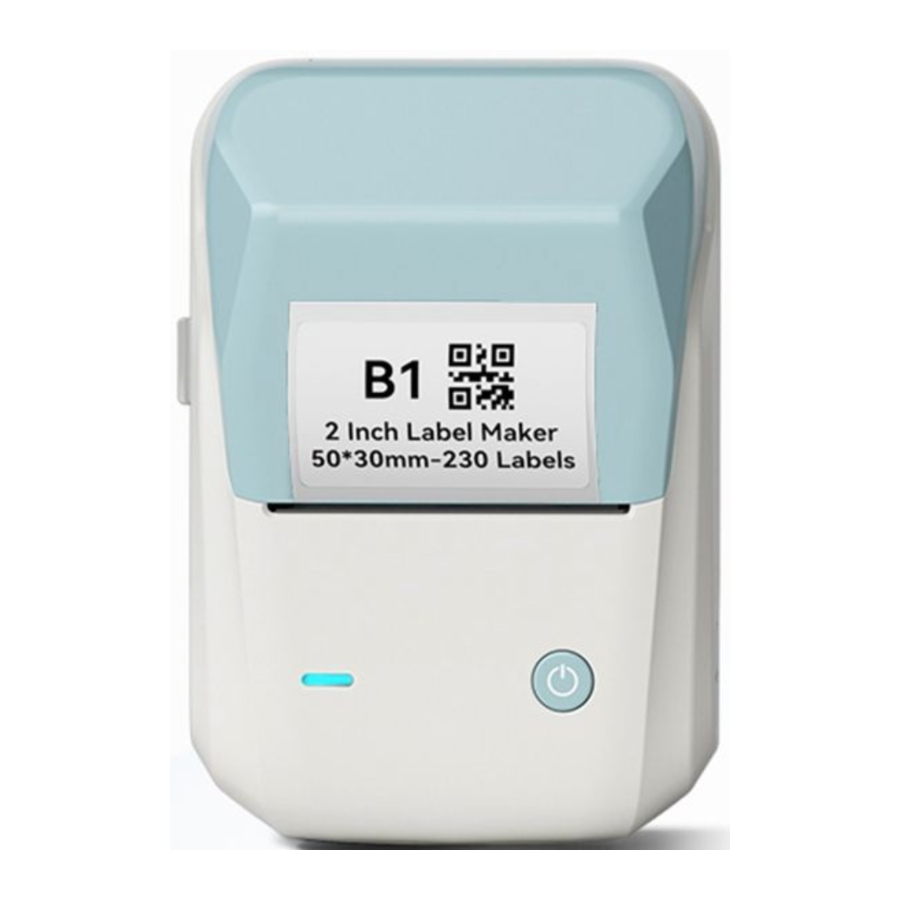NIIMBOT B1 - Smart Label Printer Manual
