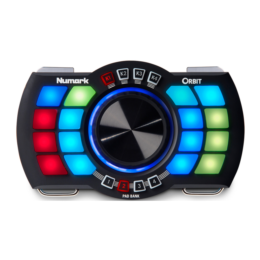 Numark Orbit - Wireless DJ Controller Manual