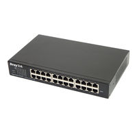 Draytek VigorSwitch G1241 Quick Start Manual