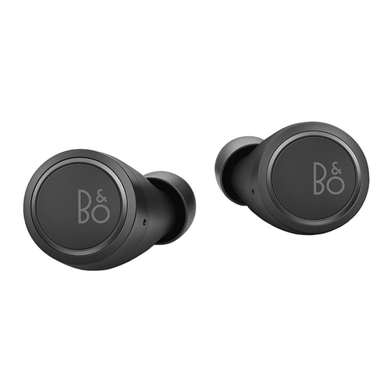 Bang & Olufsen Beoplay E8 Quick Start Manual