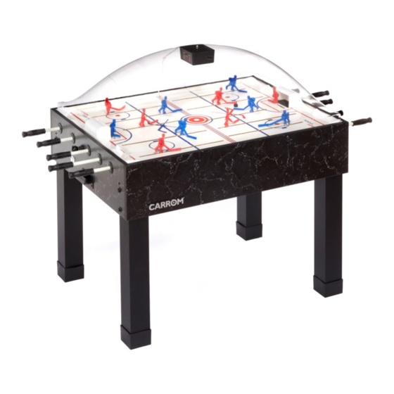 Carrom Super Stick Hockey Assembly & Instruction Manual
