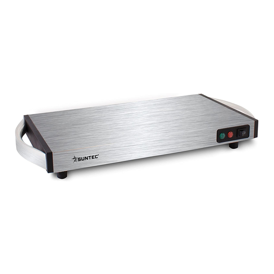 Suntec Wellness WHP-8472 cordless Instruction Manual