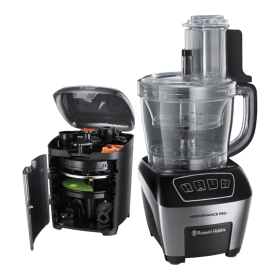 Russell Hobbs PERFORMANCE Instructions & Warranty