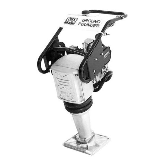 MBW R270R Operator's Safety And Service Manual
