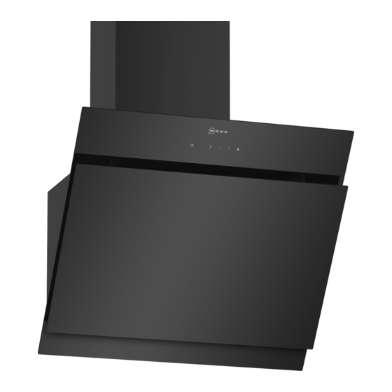 NEFF D65IHM1S2B Instructions For Installation And Use Manual