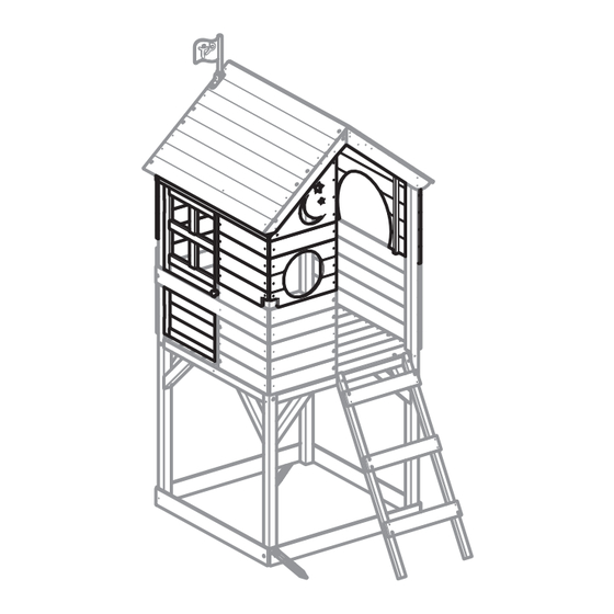 TP Treehouse Wooden Panel Kit TP662 Instructions For Assembly, Maintenance And Safe Use