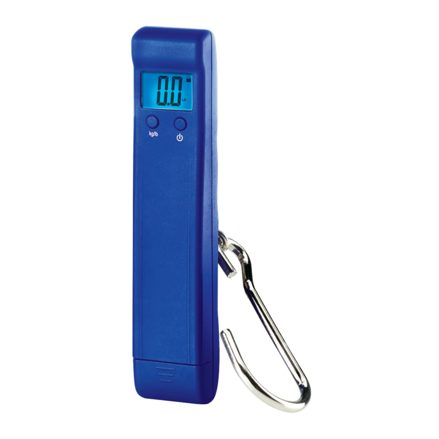 Travel Smart TS601X - Compact Luggage Scale Instruction Guide