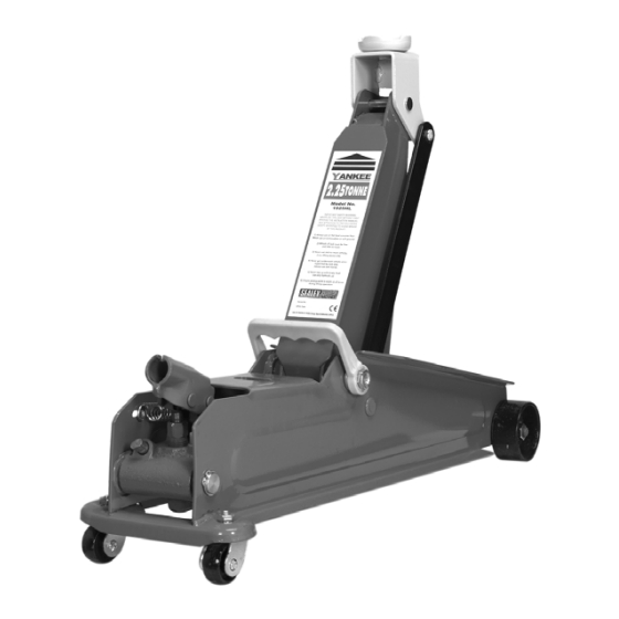 Sealey 1025HL Instructions